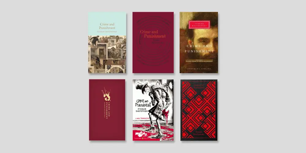 Crime and Punishment: premium gift books • We Love Translations